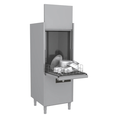 Myčka na černé nádobí dvouplášťová s odpadovým čerpadlem 55x61 - 400 V - RM - S 157 P ABT