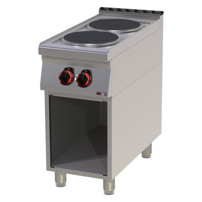 Sporák elektrický 2x plotýnka s podestavbou 400 V - REDFOX - SP 90/40 E